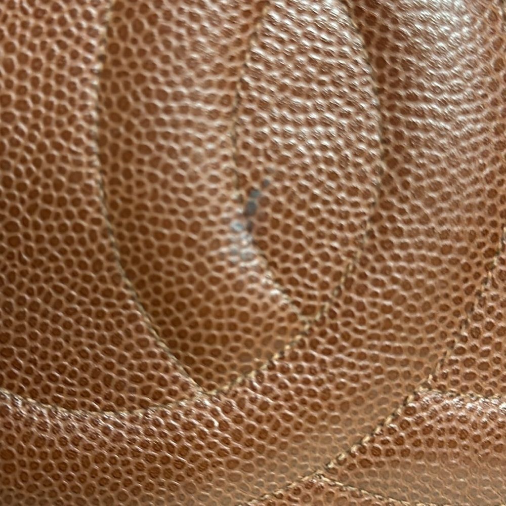 💯Authentic Chanel Caviar Double Zipped Handbag🍀 - Picture 12 of 17